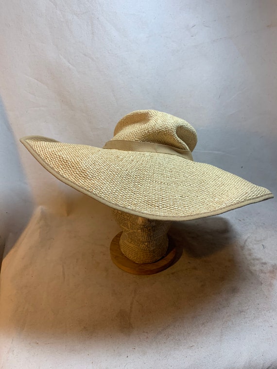 Wide Brimmed Sun Hat - image 1