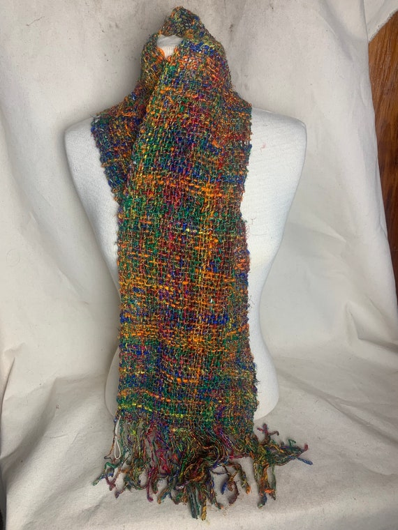 Colorful Woven Scarf
