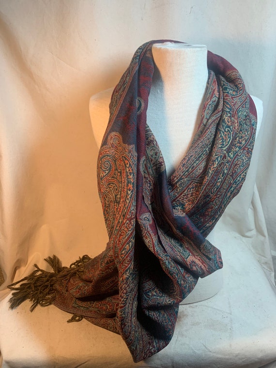 Paisley Pashmina Scarf