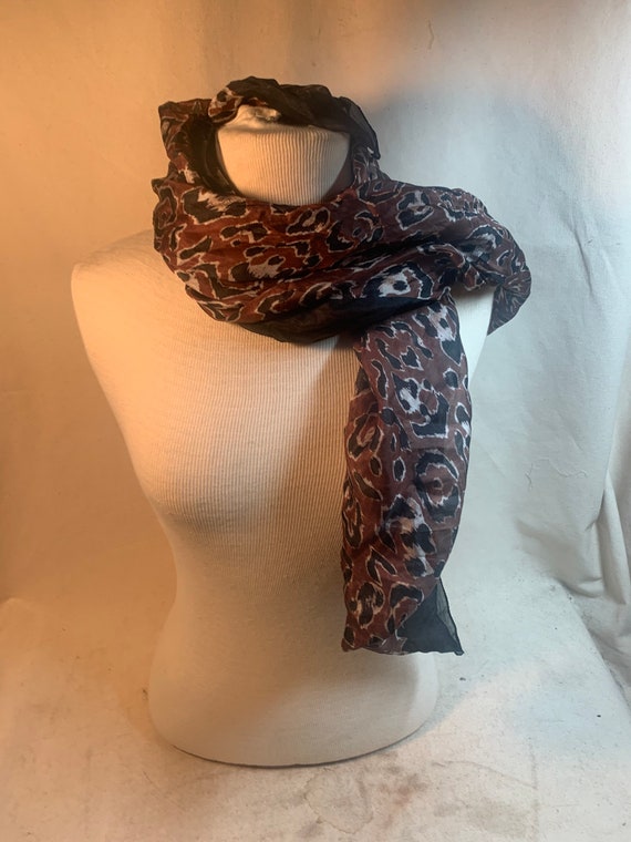 The Bebe Leopard Velvet Scarf Tie – I'm With The Band