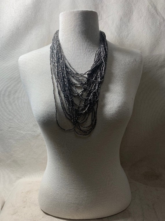 Cascading Beaded Necklace