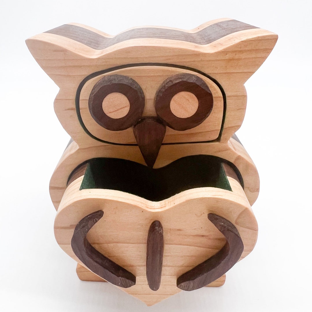 Owl Bandsaw Box Etsy