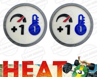 Fichas de adrenalina compatible con Heat