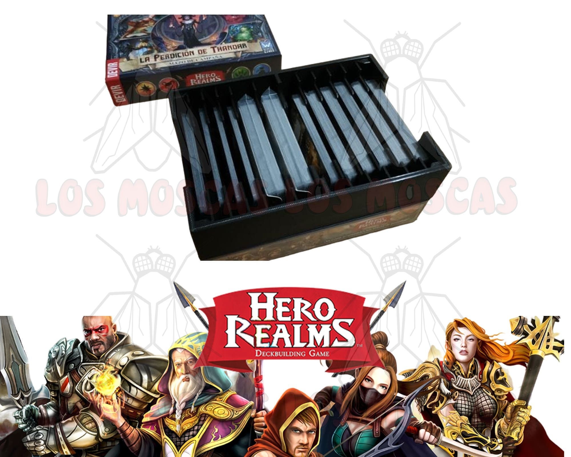 Comprar Caja compatible con HERO REALMS (Base + expansiones) Barato