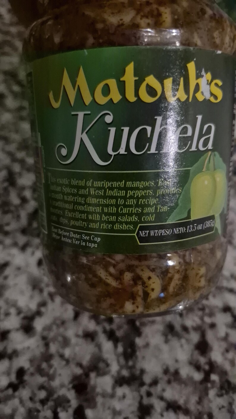 Guyanese Mango Kuchela: Trinidad Spicy Achar Chutney - Matouks 13.5oz ...