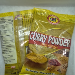 Chief Curry Powder Trinidadian Curry Guyanese Curry - 3oz ( 2 Packs ) Bunjal Curry