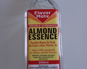 Almond Essence - Flavor Mate  200 ml, Natural Almond Essence for Baking Foods