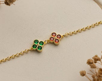 Family Birthstone Bracelet - Personalized Birthstone Jewelry for Women