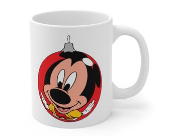 Mickey and Minnie Christmas(Ornaments) Ceramic Mug 11oz