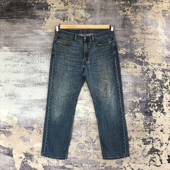 W36 vintage Levi s 514 Dirty Jeans Y2K femmes pantalon taille haute Levis classique coupe droite denim bleu delave Levis Jean Mom Levis taille 36 x 29 Etsy France