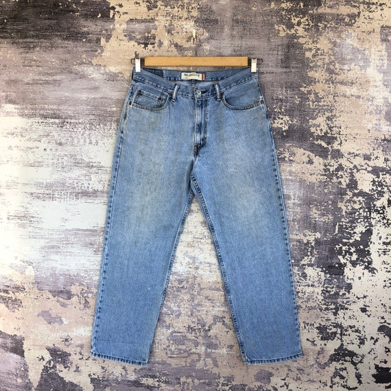 Size 32x28 Vintage Levi's 550 Faded Jeans 90s Lev… - image 1