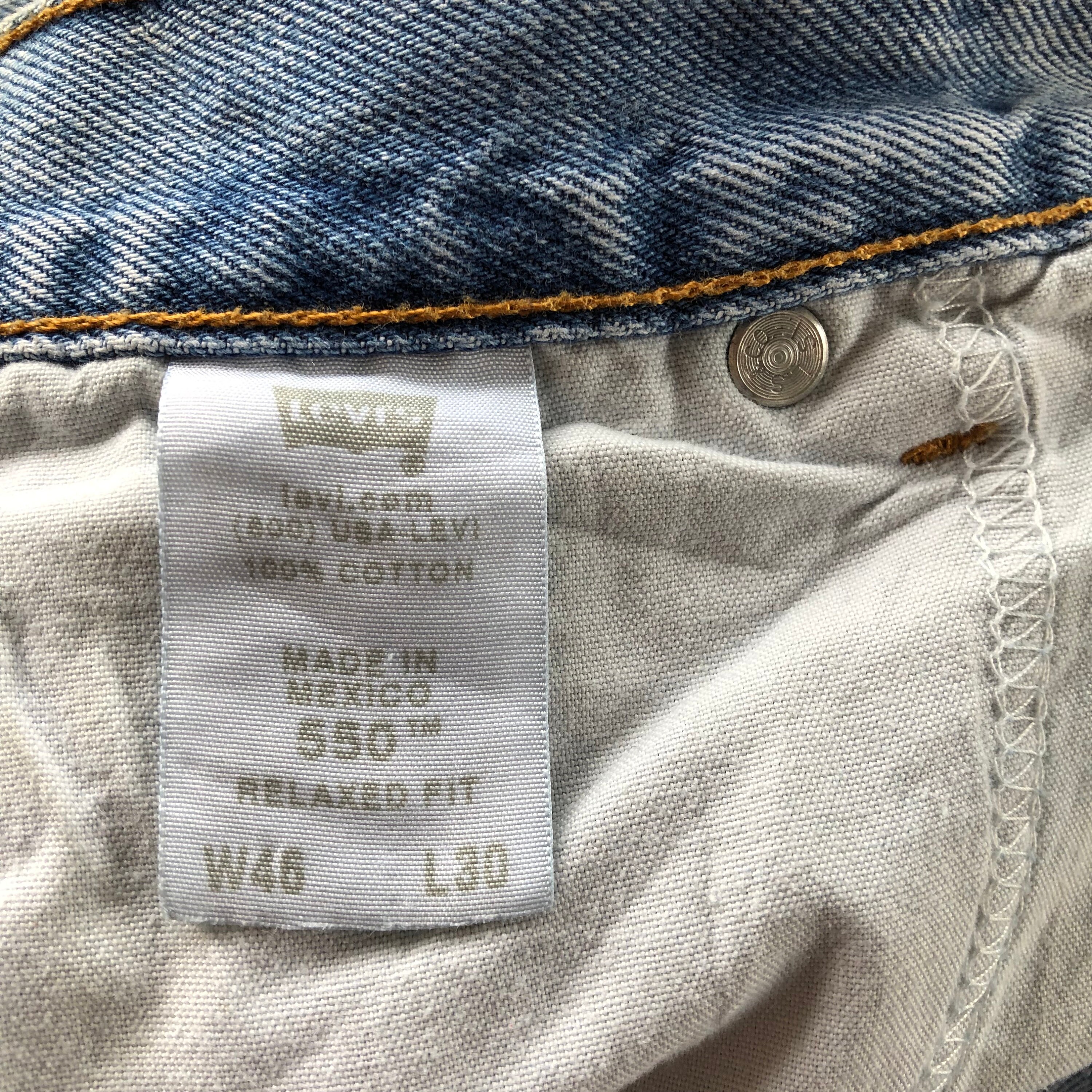 Vintage 90s Levis 550 Jeans 44x28 Levis 