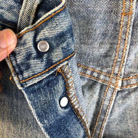 W32 Vintage Levi's 501 Distressed Light Wash Jean… - image 7