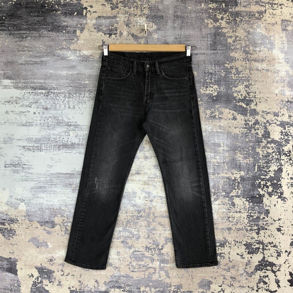 Black vintage levis mom jeans hot sale