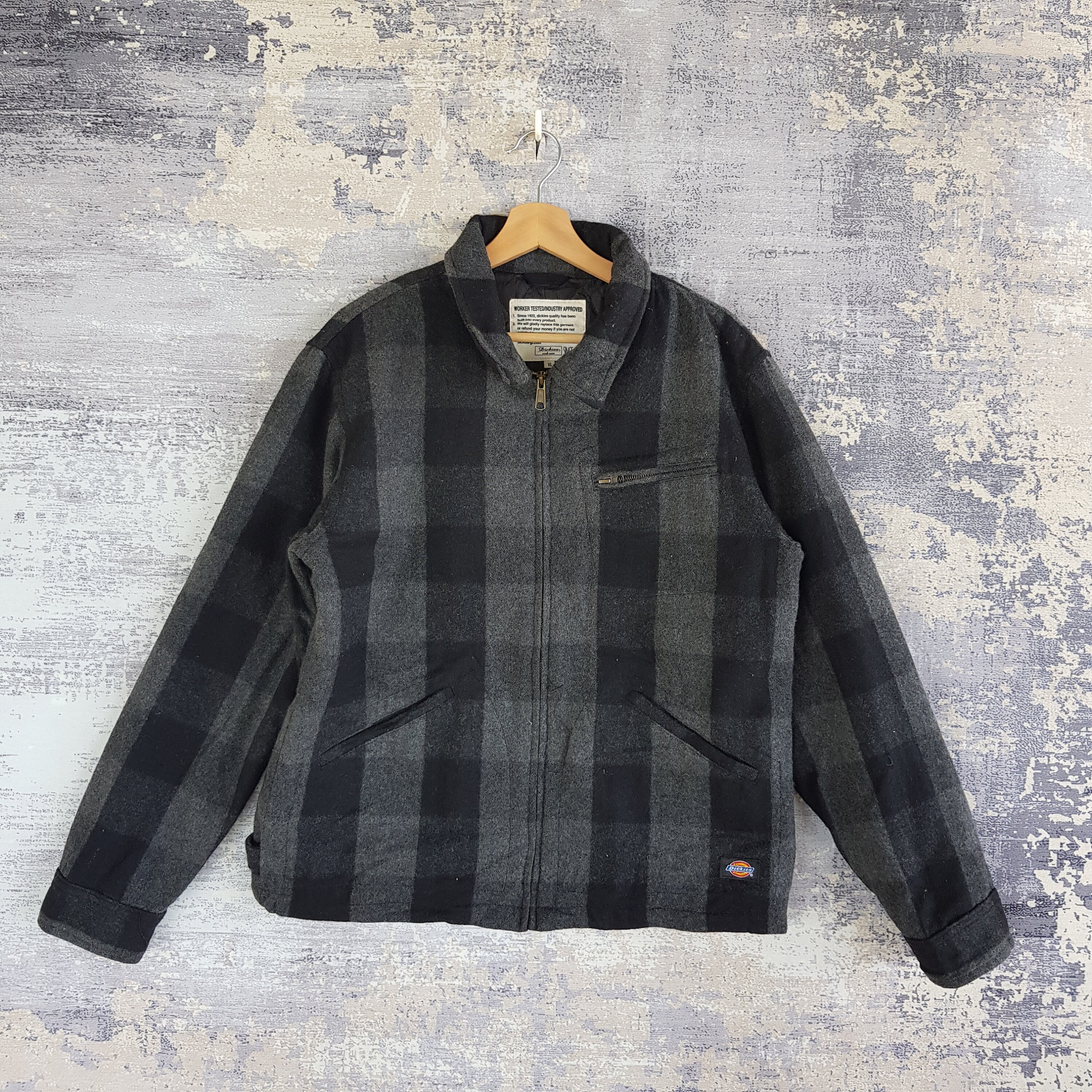90s Dickies Tartan Japanese Harrington 