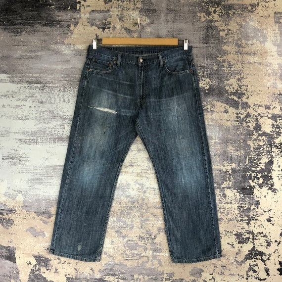 Size 37 Vintage 90s Levis 569 Denim Jeans Womens … - image 1