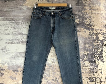 Größe 36x27 Vintage Levis 505 Light Wash Jeans Frauen High Waist Levis Hose Levis Faded Relaxed Zipper Denim Levis Mom Jeans W36