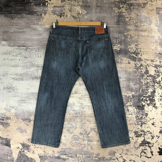 Size 37 Vintage 90s Levis 569 Denim Jeans Womens … - image 2