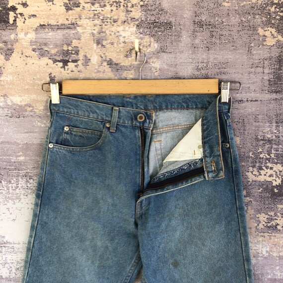 W31 Vintage Levi's 545 Dirty Faded Jeans 90s Levi… - image 6