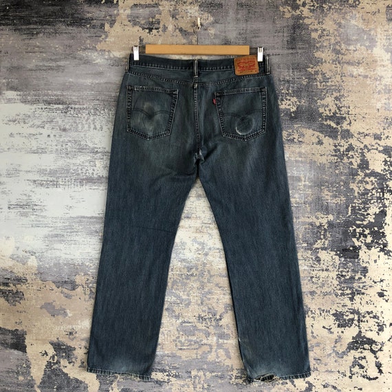 Jean Levis 514 vintage 36 x 31 Levi s Jean taille haute Levi s vintage bleu fonce delave Jeans Levi pour homme Jeans Levis pour femme Jeans Levis pour maman Etsy France