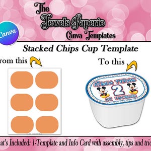Canva Stacked Chips Template-Stacked Chips Cup Template-Stacked Chips Label-Party Favor Template-Canva Party Favor Template-Digital
