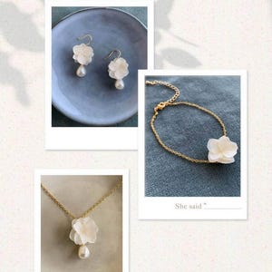 Bijoux mariage fleuris : bracelet avec pétales stabilisés, un bijou délicat et intemporel signé Hana&Alice.