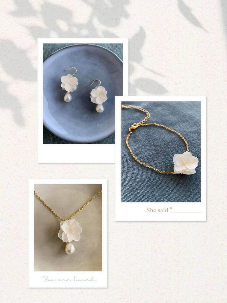 Bijoux mariage fleuris : bracelet avec pétales stabilisés, un bijou délicat et intemporel signé Hana&Alice.