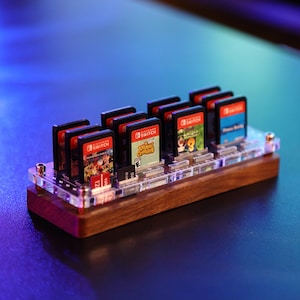 Gamehouder wisselen | Switch-gamecase | Houder voor Nintendo Switch-gamecartridge | Switch-cartridgehouder | Spelopslag wisselen