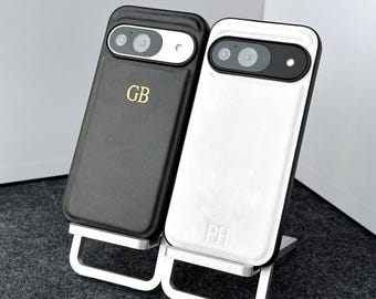 Custom Embossed Pixel 9,Pixel 9 Pro, Pixel 9 Pro XL Case - Personalized Leather Case for Pixel 9,Pixel 9 Pro, Pixel 9 Pro XL