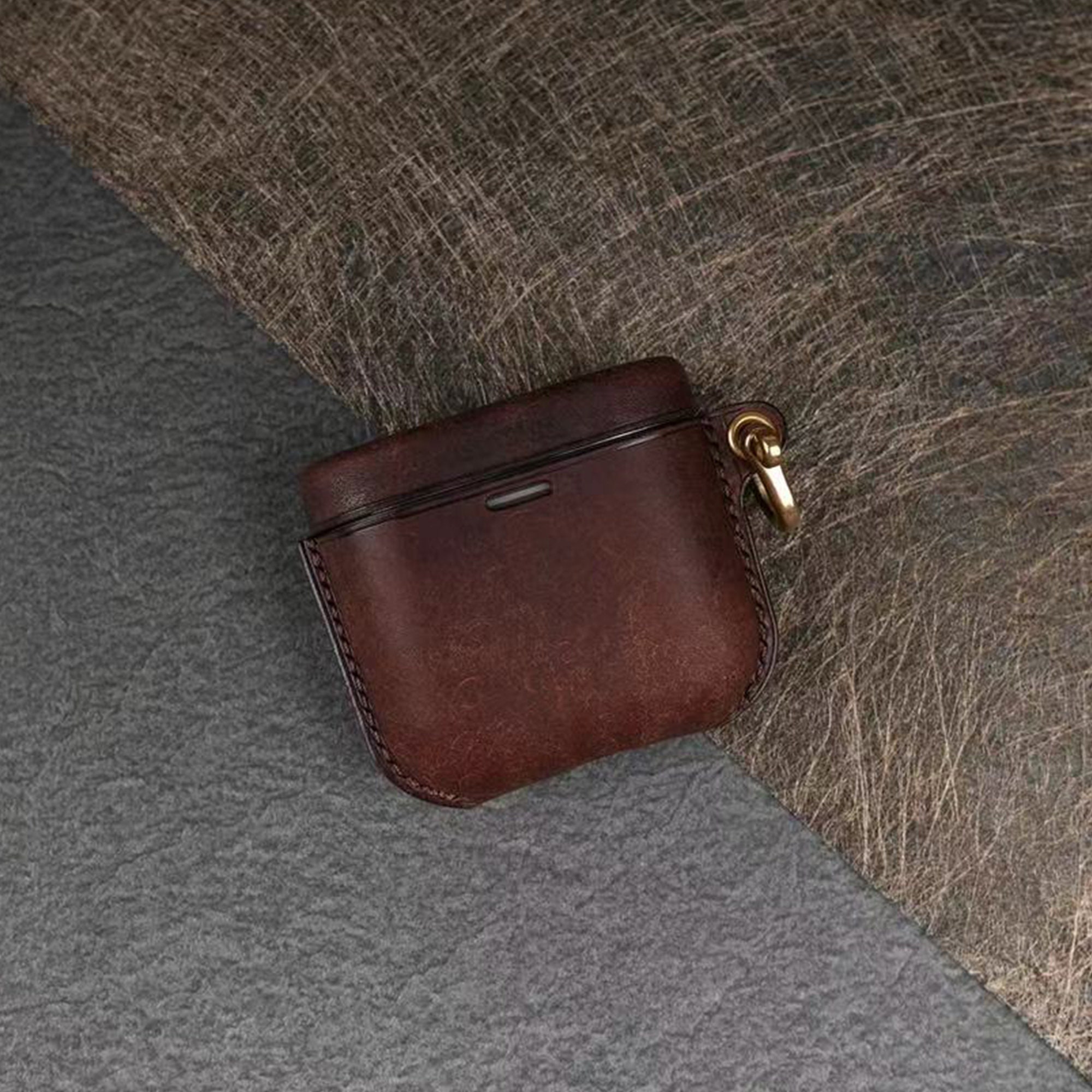 【COLOR iN ID】Case Vintage Leather Jumper Lishow Fashion Women's 90's Oversized Vintage Straight