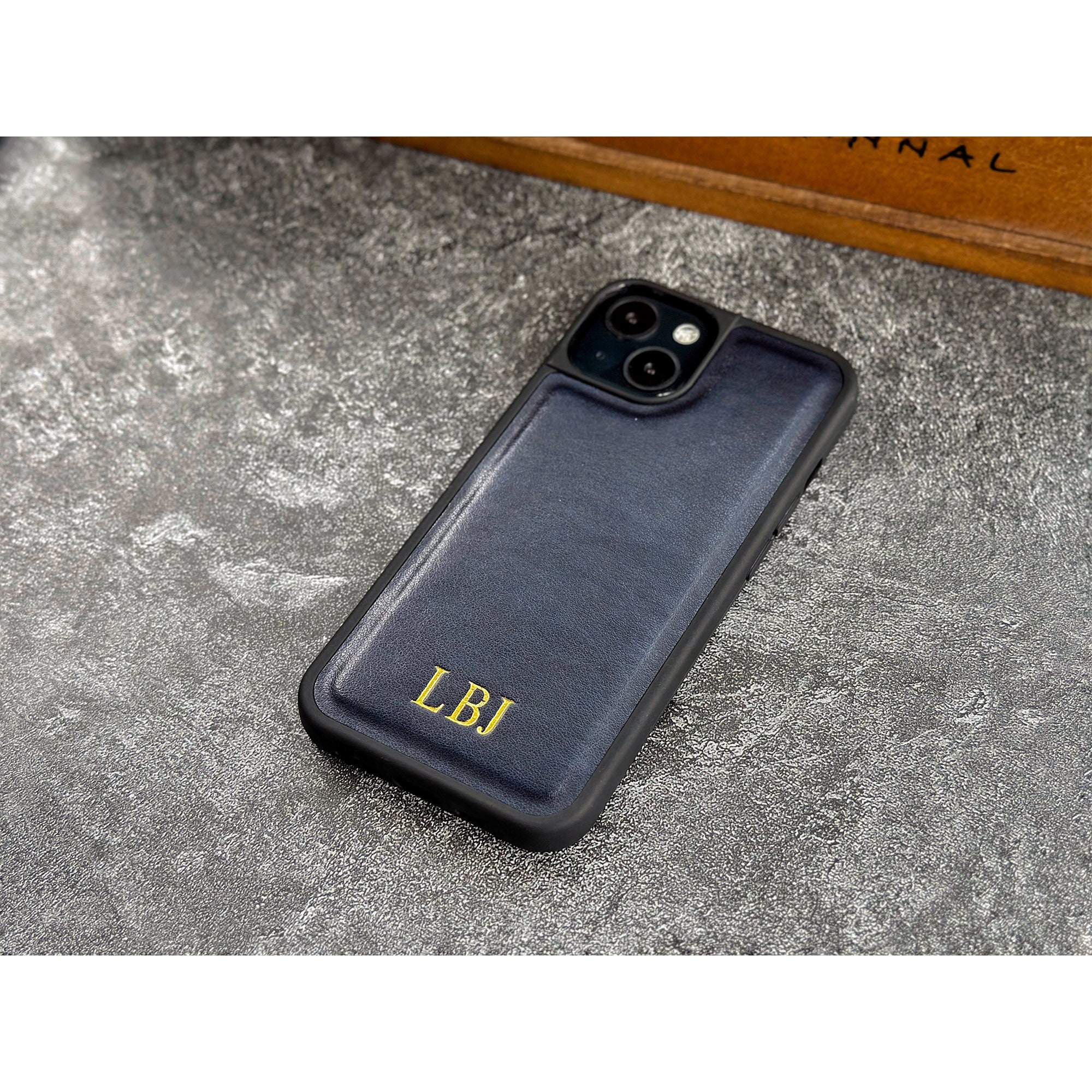 LBJ MAKY Designer Wallet Case Compatible with iPhone 14 Plus