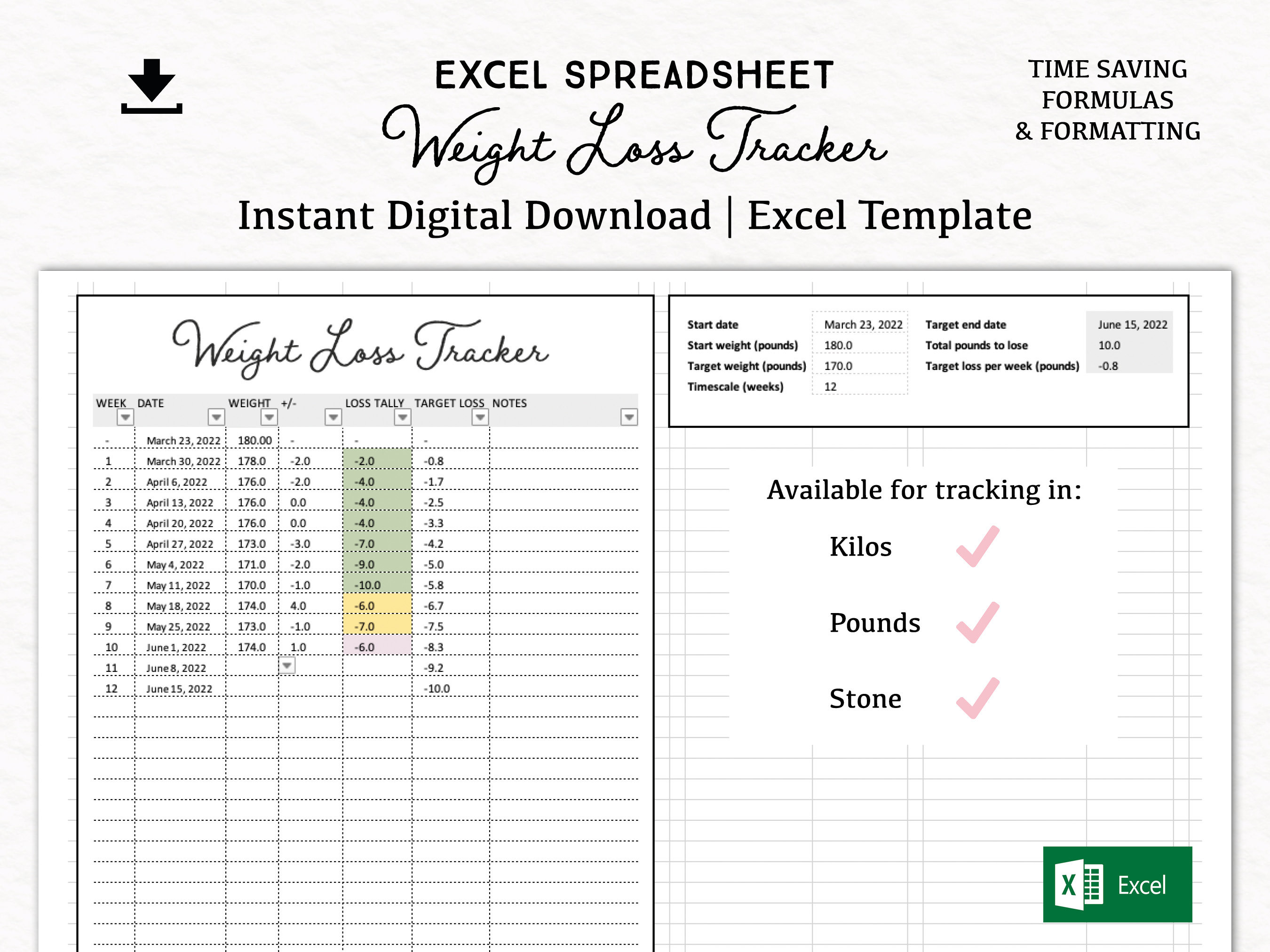 weight-loss-tracker-excel-spreadsheet-digital-download-excel-template