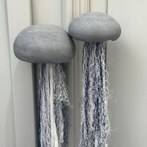 Handgemachte Qualle aus Keramik: Hellenic Home Decor, Made in Griechenland