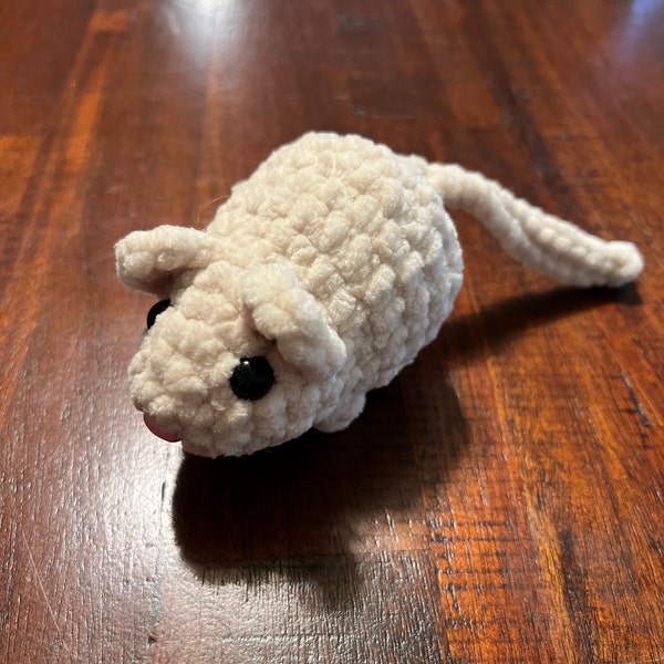 Cute, soft, little, crochet, mouse