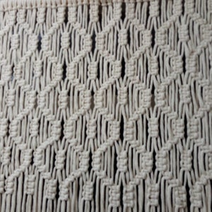 Macrame Curtain For Door or Window, Handmade Macrame Curtain, Room Divider image 5