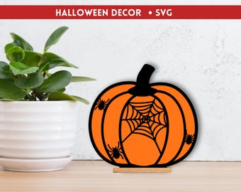 Pajęczyna dyniowa SVG | Clipart na Halloween