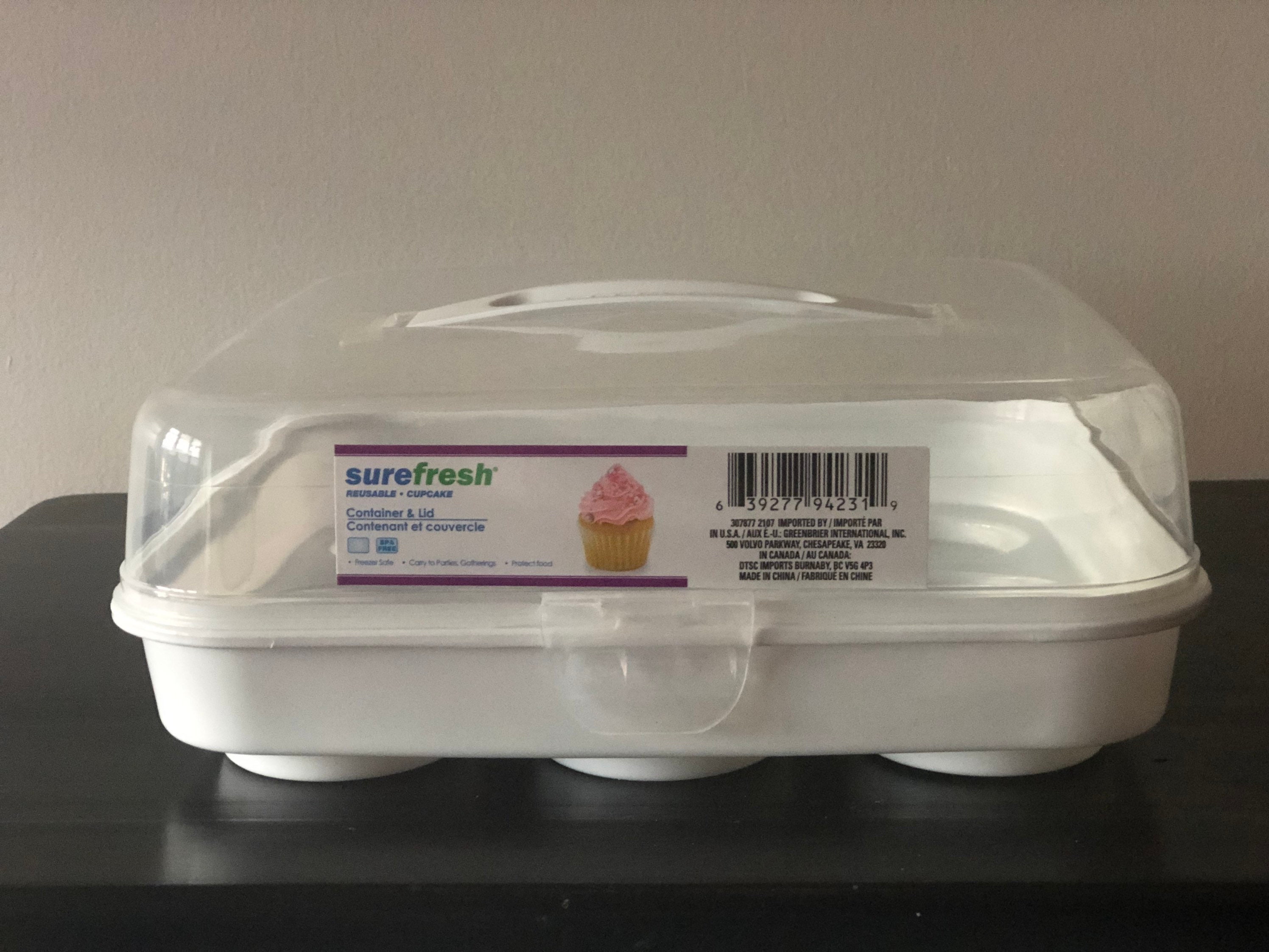 Tupperware Fresh-n-fancy Rectangle Sheet Cake Carrier W/handle Cupcakes,  Salads White, Sheer Rectangular Container 622, 623 