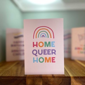 Home Queer HomeCelebration, Greeting Card, Queer, LGBT, Alternative image 6