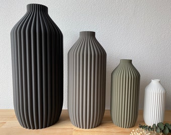 B-Ware, Vase, Dekovase, Bodenvase, Pampasgras, Trockenblumen, Dekoration