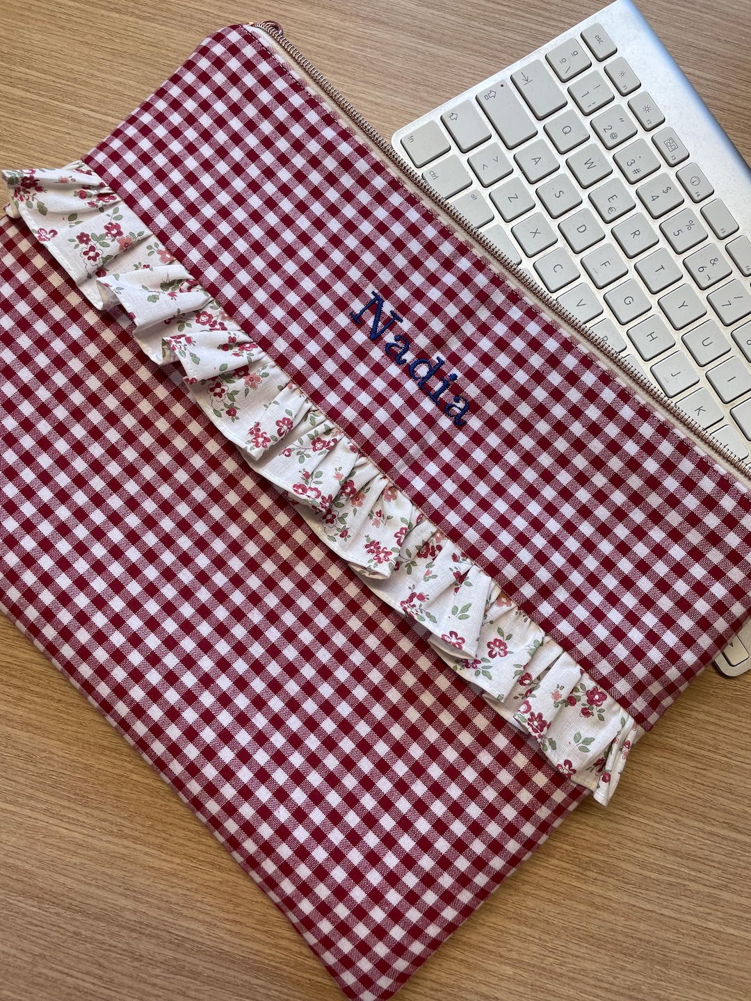 Ruffle Laptop Sleeve, Ruffled MacBook Case, Aesthetic Laptop Bag ...