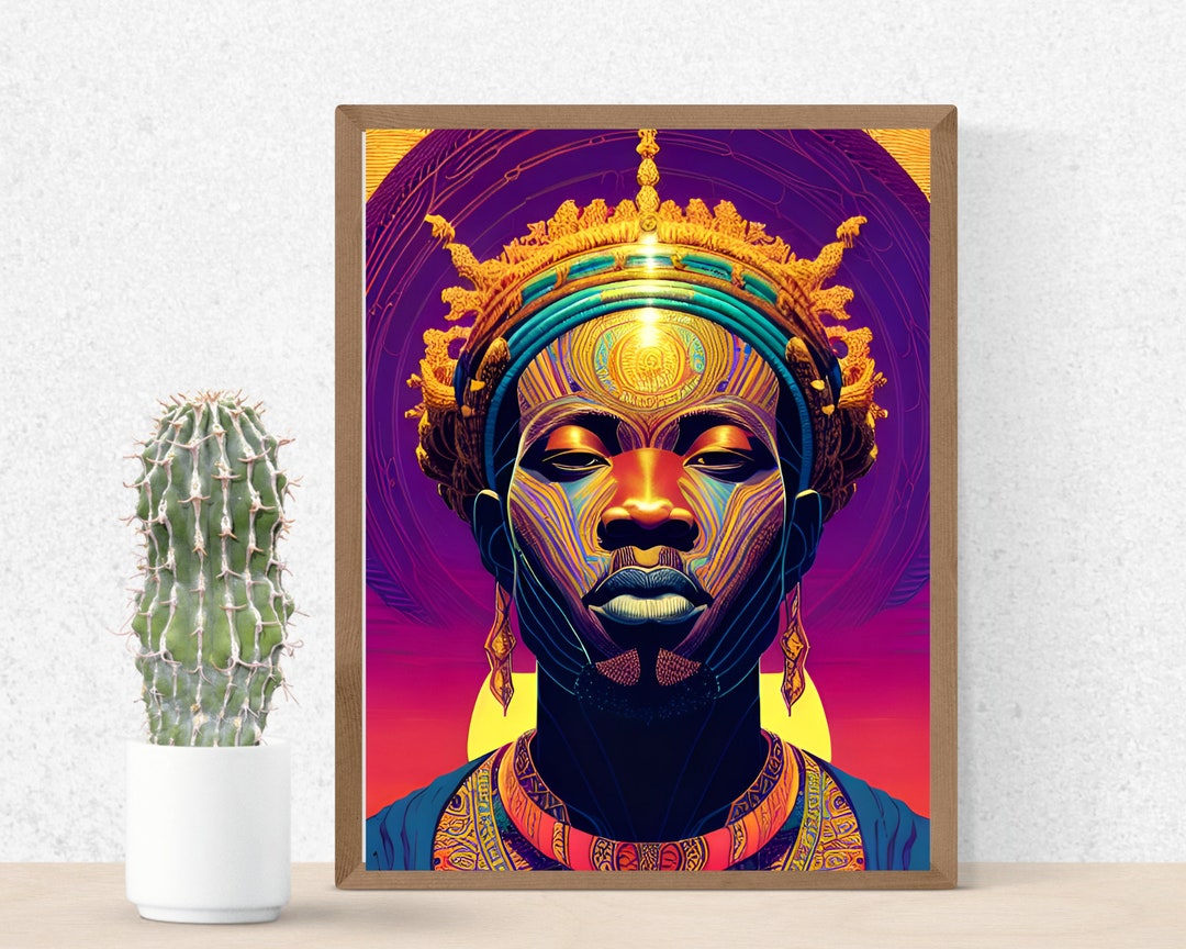 Black Art Digital Download Africa Art Black Art Print Etsy