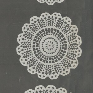 Crochet Lacy Doilies - Vintage Crochet Pattern from the 1930s - PDF Download