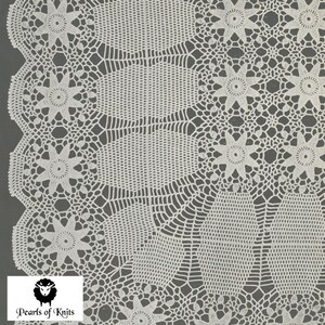 Crochet Star Bedspread - Vintage Crochet Pattern from the 1930s - PDF Download