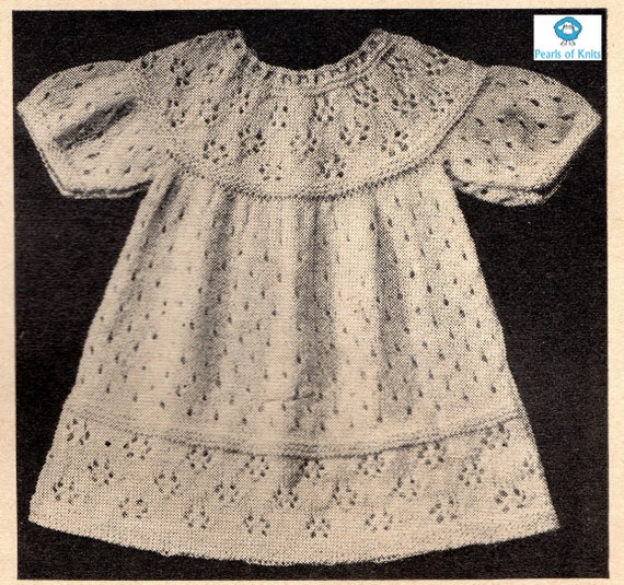 Dress for Two Year Old Girl Children Vintage Knitting Etsy