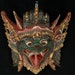 Antique Garuda Wooden Mask Balinese Paksi Mask Barong Mask Wall Mask ...