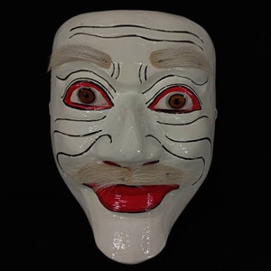 Topeng Tua Wooden Mask Balinese Dance Mask Wall Mask Decor Wood Bali Mask Wall Art Decor