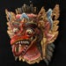Garuda Wooden Mask, Garuda Mask, Barong Bali Mask, Wooden Balinese Mask ...