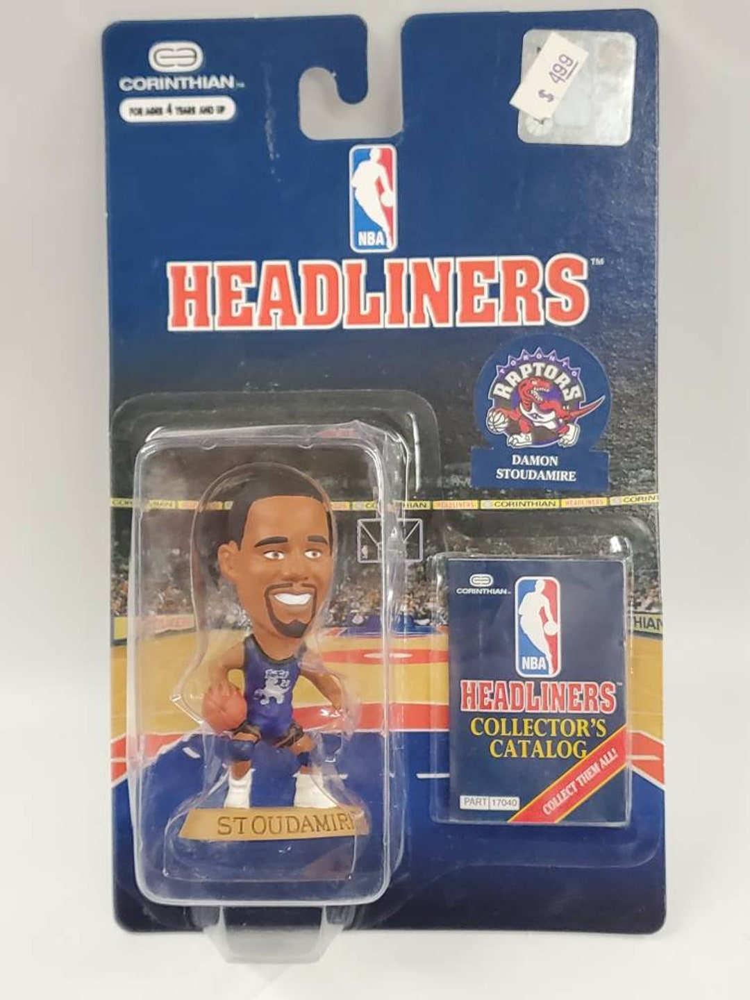 1996 NBA Headliners Damon Stoudamire Figure Etsy