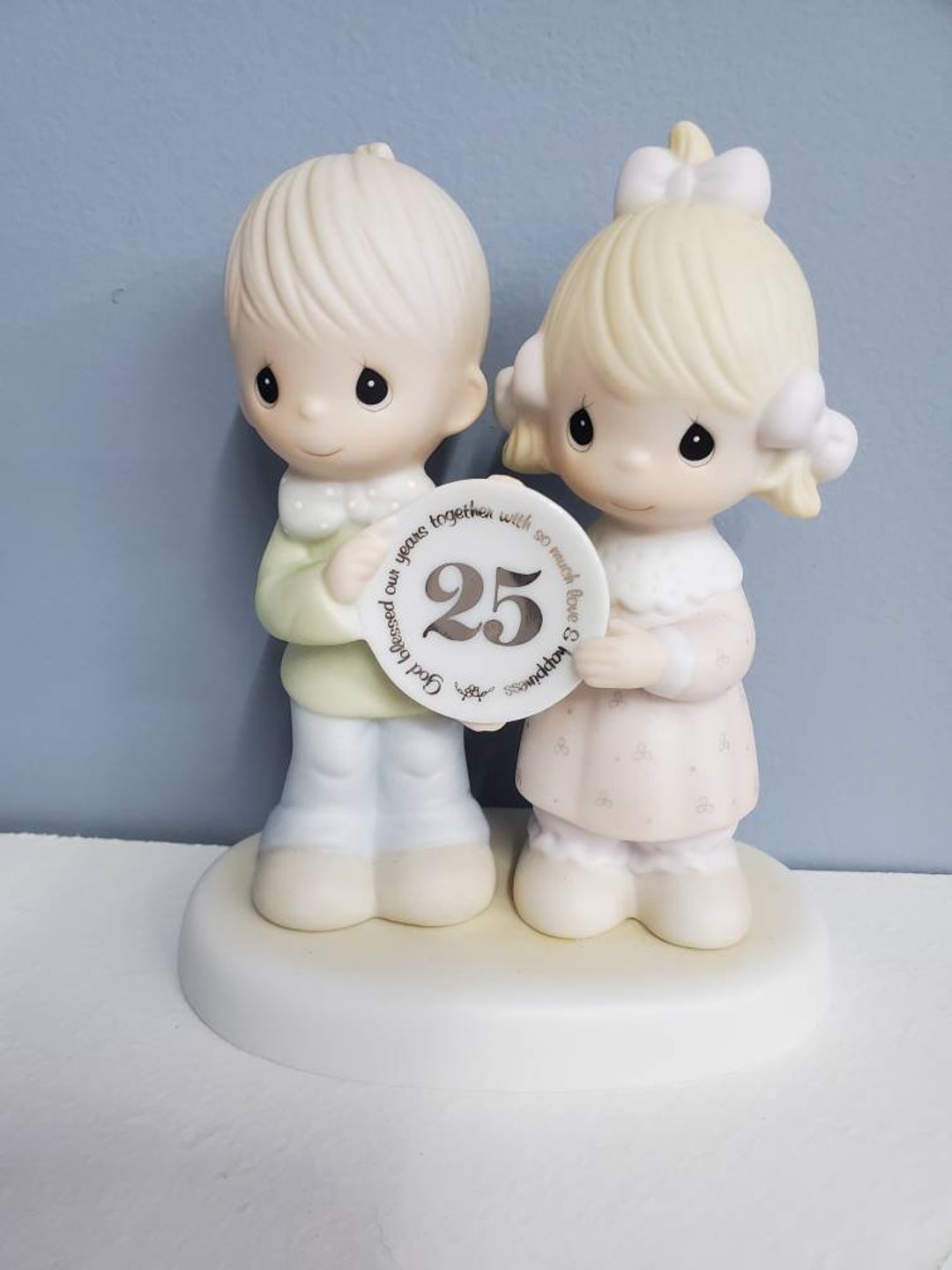 Precious Moments Jonathan David God Bless Our Years Together Etsy Precious Moments Jonathan David God Bless Our Years Together Etsy