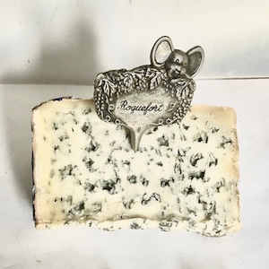 Set of 5 French cheese markers